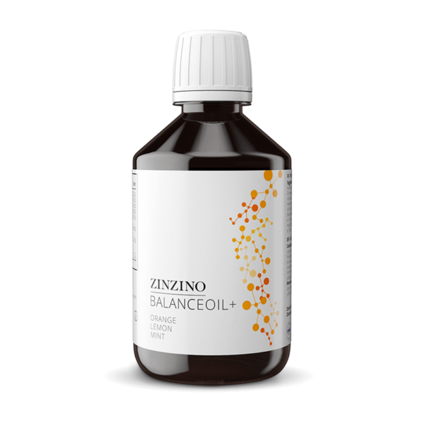 ZINZINO Balance Oil+/300 ml, Висока содржина на Омега-3 (EPA + DHA), полифеноли од маслинки и витамин Д3