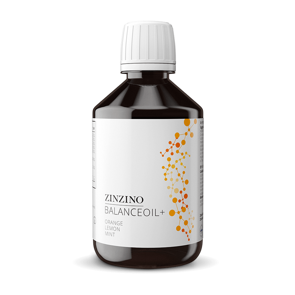 ZINZINO Balance Oil+/300 ml, Висока содржина на Омега-3 (EPA + DHA), полифеноли од маслинки и витамин Д3
